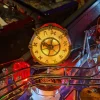 RUSH PINBALL PRO INTERACTIVE ILLUMINATED CLOCK