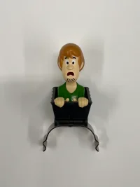 SHAGGY IN A MINE CART