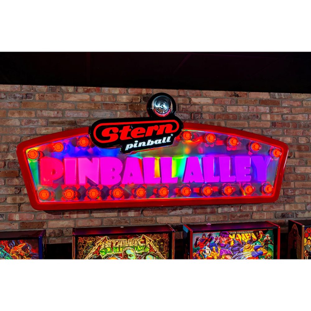 STERN PINBALL ALLEY ARCADE SIGN - CoinTaker