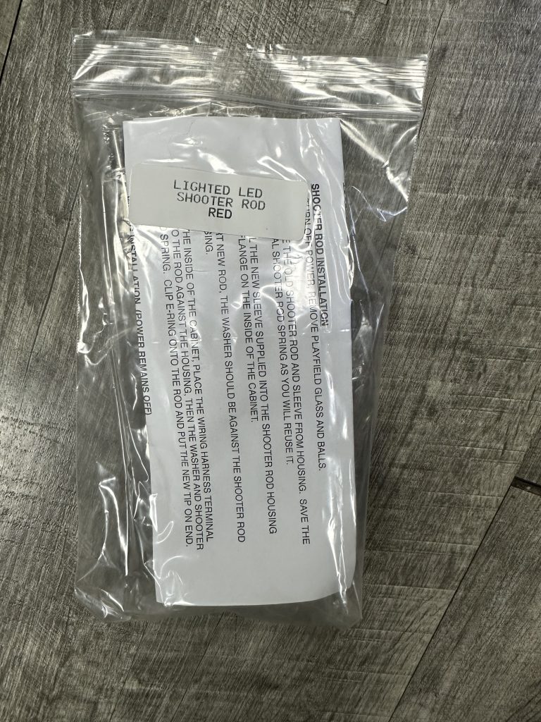 RED LIT LED SHOOTER ROD