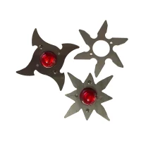 DEADPOOL NINJA STAR POP BUMPER CAP KIT