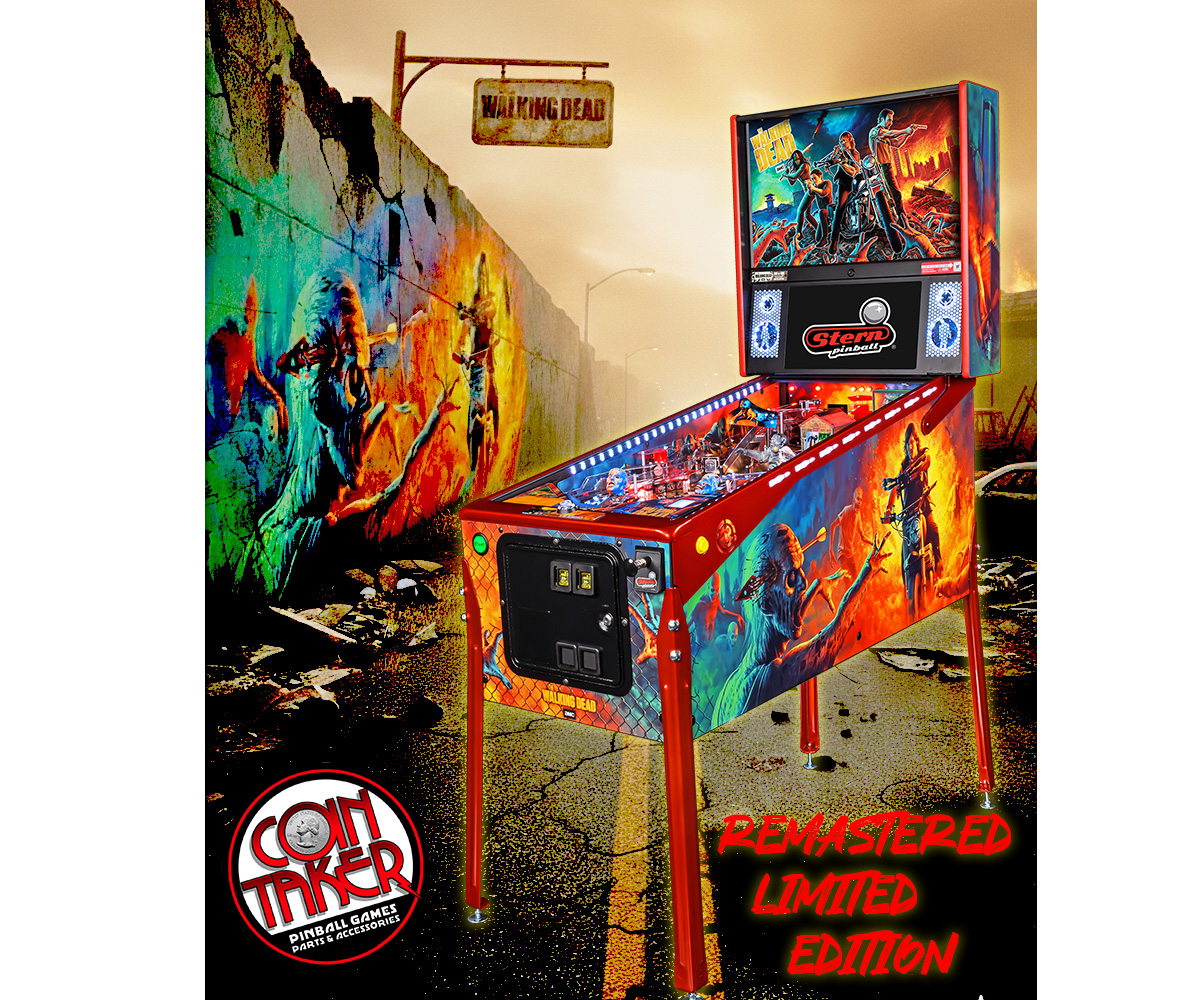 WALKING DEAD REMASTERED LIMITED EDITION PINBALL