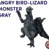 ANGRY BIRD-LIZARD MONSTER-GRAY
