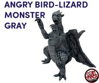 ANGRY BIRD-LIZARD MONSTER-GRAY