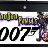 JAMES BOND VILLIAN VOODOO LASER CUT SPEAKER PANEL