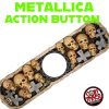 METALLICA SCULPTED ACTION BUTTON