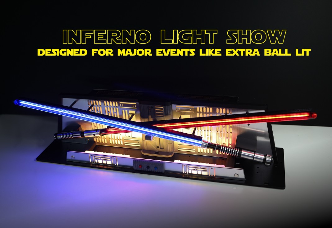 DUEL DECK TOPPER FOR STAR WARS PINBALL DEPOSIT BY ELECTRIC PLAYGROUND - Image 3