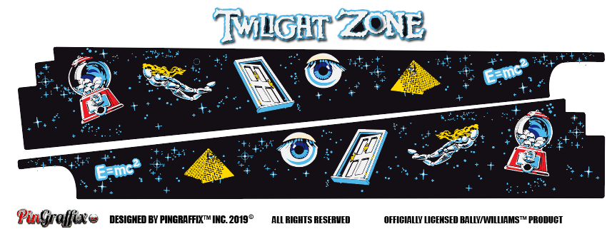 TWILIGHT ZONE PINBLADES - HOLOGRAFFIX