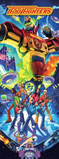 OFFICIAL STERN FOO FIGHTERS BANNER