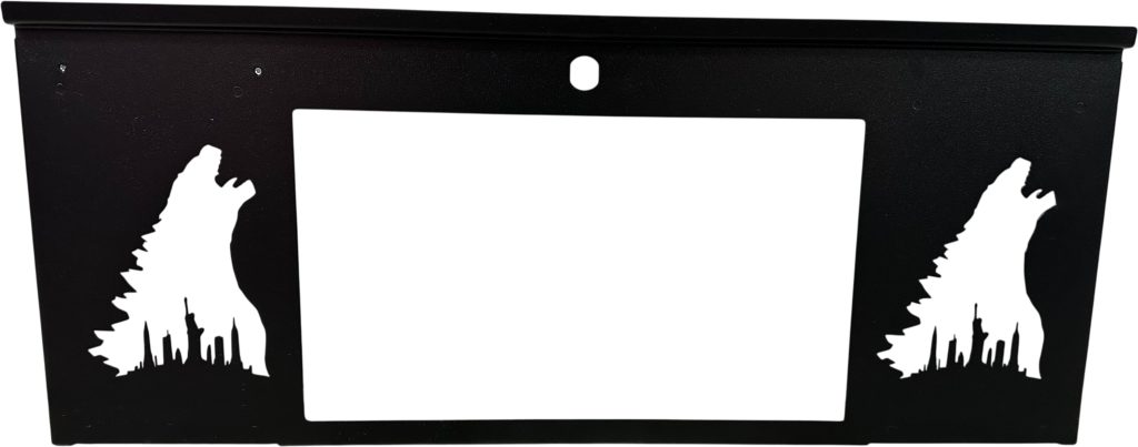 GODZILLA BUILDING VOODOO LASER CUT SPEAKER PANEL