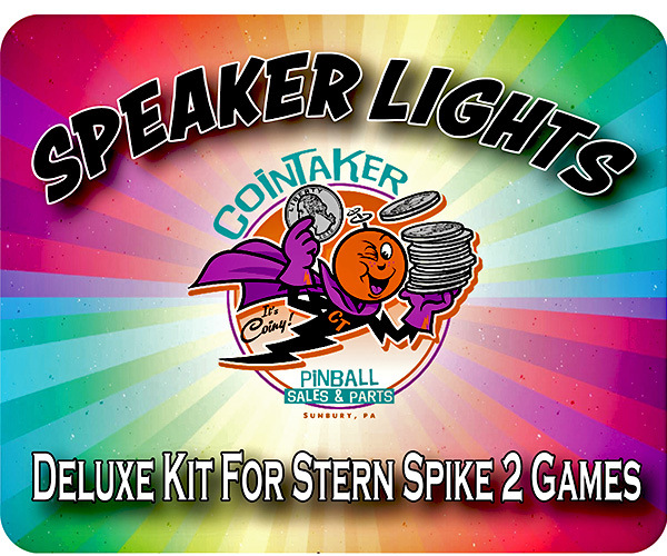 Cointaker Deluxe Speaker Light Kit Stern Spike 2