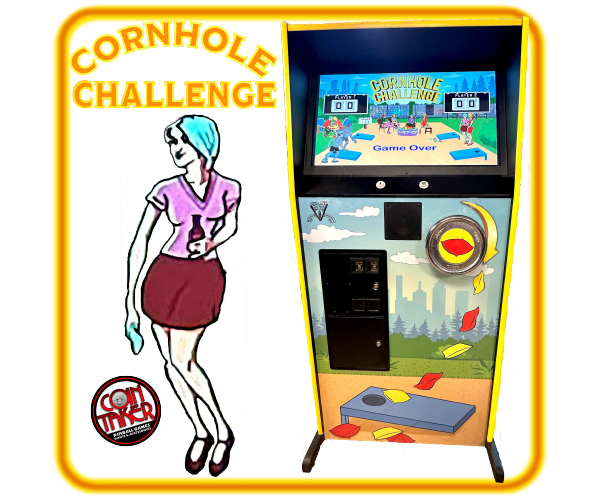 CORNHOLE CHALLENGE BY SKYSCRAPER NOVELTY