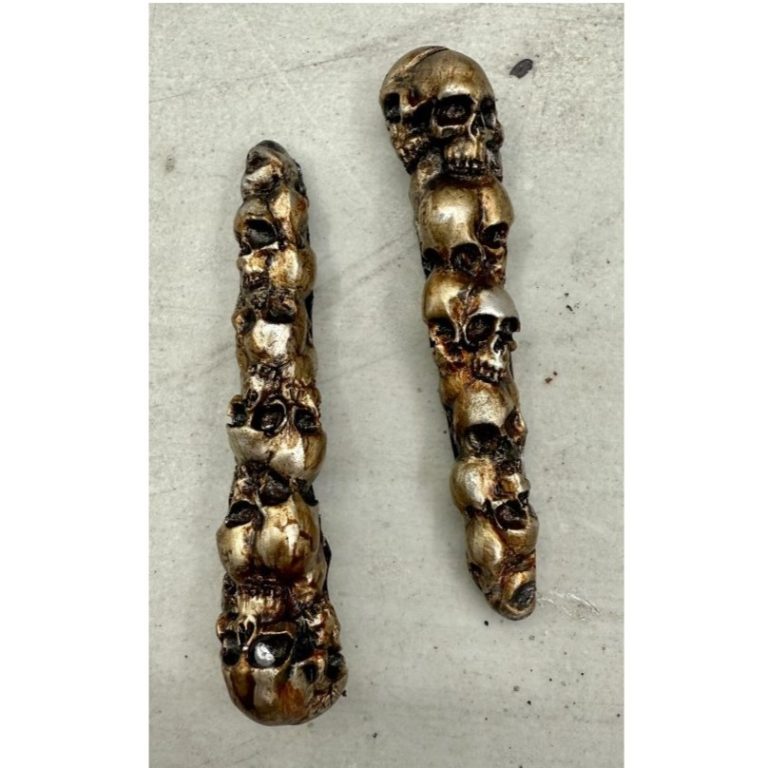 RUSTY SKULL FLIPPER TOPPERS