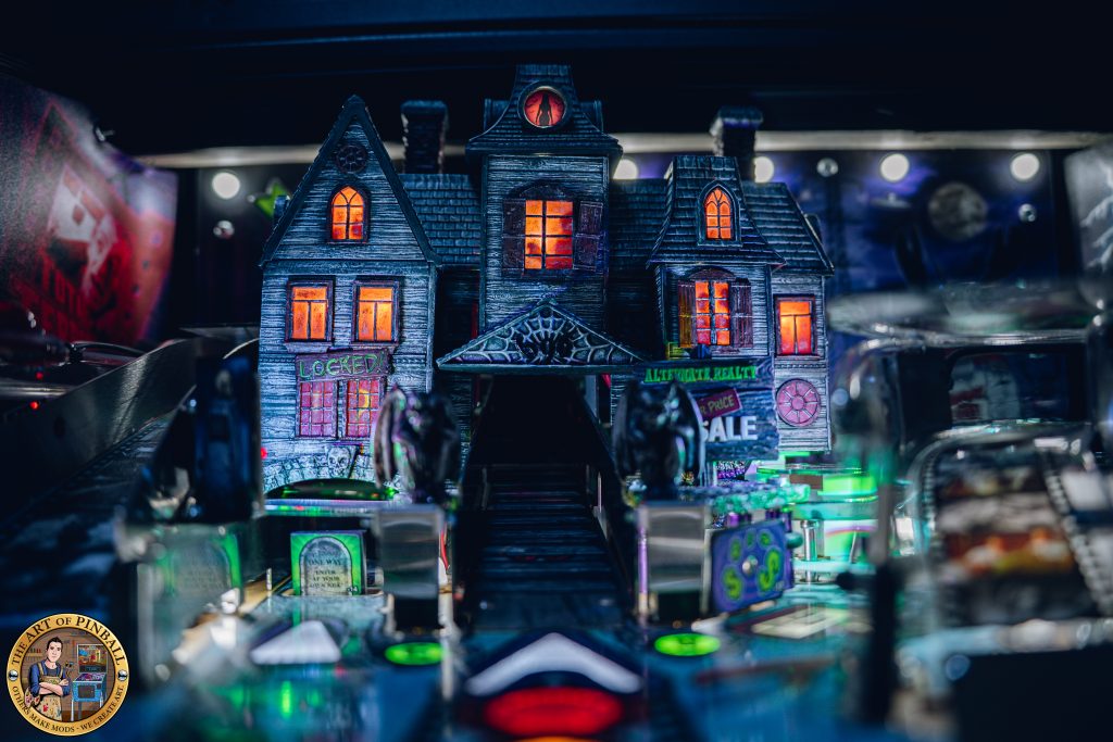 ELVIRA HOUSE OF HORROR SCULPTED HOUSE