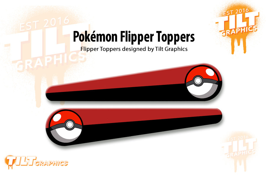 POKEMON FLIPPER TOPPERS
