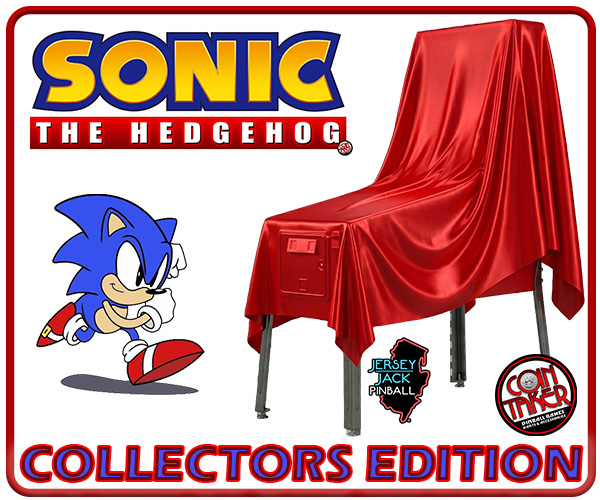 SONIC THE HEDGEHOG CE PINBALL MACHINE DEPOSIT