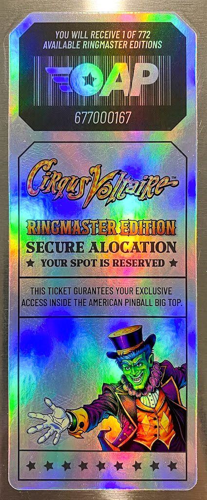 Cirqus Voltaire Ringmaster Edition Deposit - Image 12